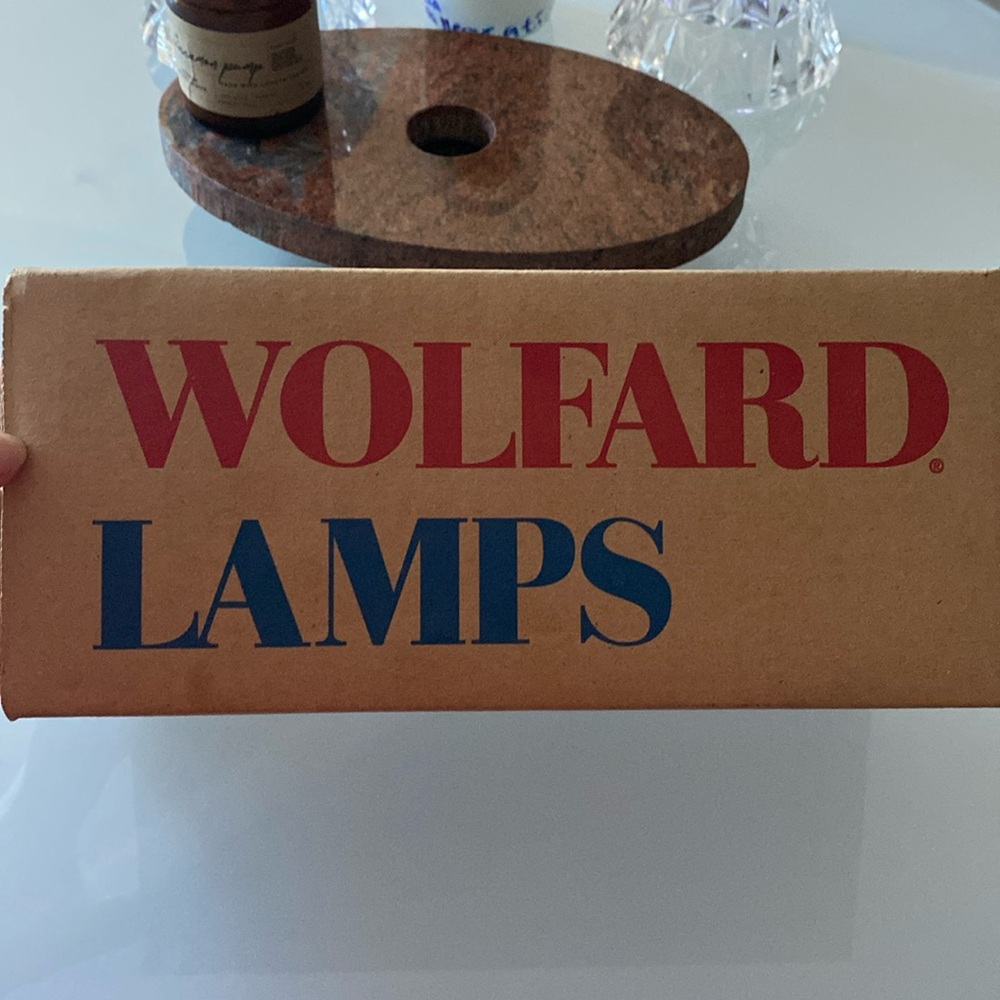 New Vintage Wolford Oil Lamp glass lamp MCM design candle handblown glass oil